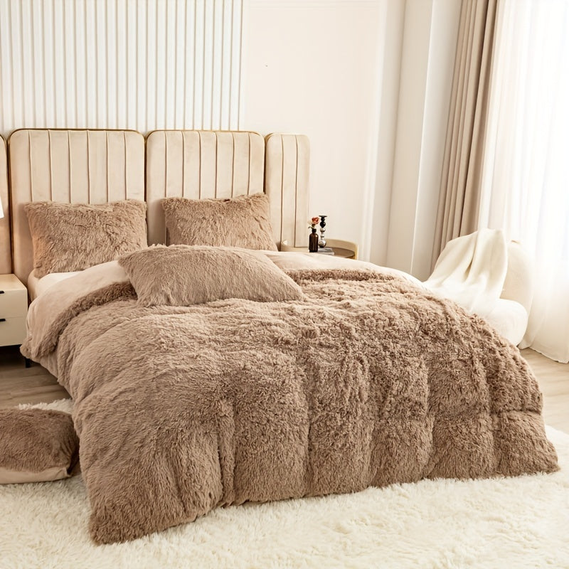 Kit Inverno Confort Plush 3 Peças - Edredom + 2 Fronhas
