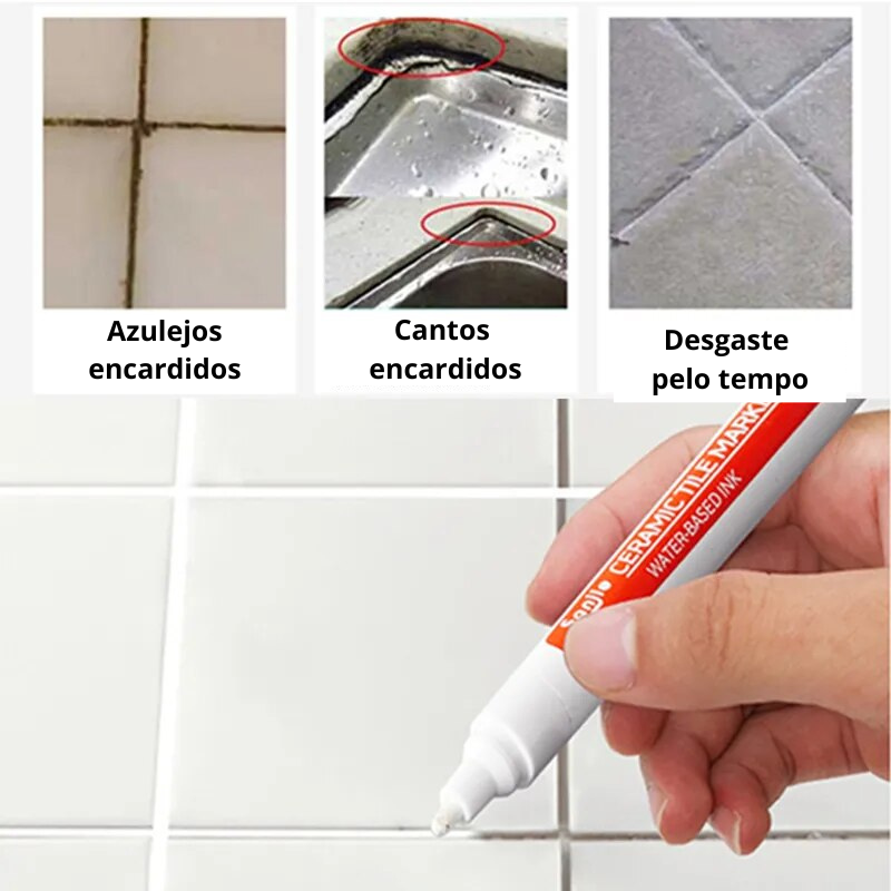 Restaurador De Rejunte RollerPen
