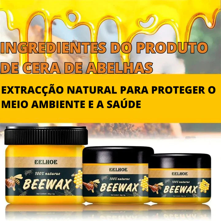 Cera de Mel para Polimento de Madeiras e Combate de Cupins